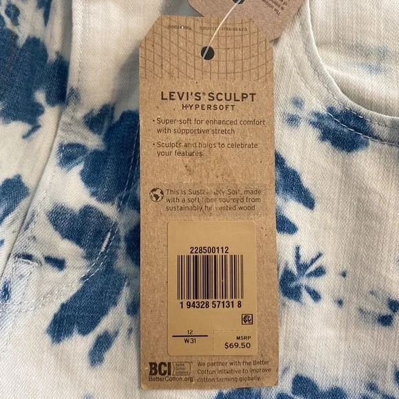 NWT Levi’s 721 high-rise skinny ankle jeans - Picture 7 of 8